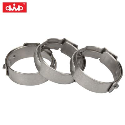 China Automotive 304 PEX Rings Clamp To Hose Stainless Steel for sale