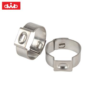 China Automotive 304 Stainless Steel Single Ring Hose Clamps for sale