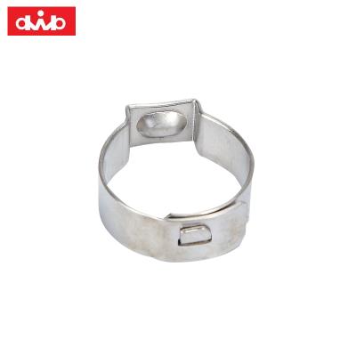 China Free Sample Customized Size Automotive Ear Hose Clamps Rings With Coupling for sale