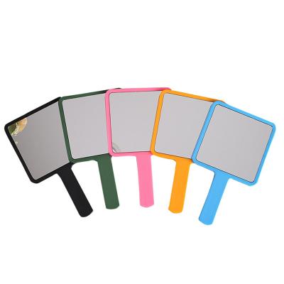 China Personalized Small Square Shape Hand Held Mirror Personalized Hand Held Mirror for sale