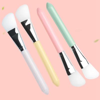 China Custom Mini Silicone Cleaning Face Mask Plastic Beauty Private Label Beauty Natural Face Skin Care Super Soft Brush for sale