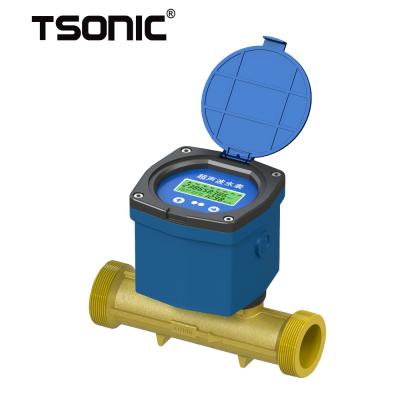 China TSONIC T3-1 Battery Operated Ultrasonic Water Meter DN15~DN40mm DN15mm~DN300mm for sale