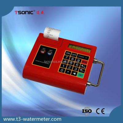 China TSONIC Heat Btu Meter Portable Handheld Ultrasonic Flowmeter TUF2000E DN25~DN6000 for sale