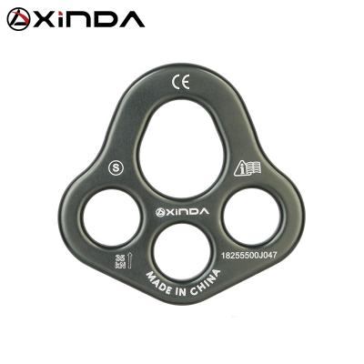 China XINDA 35kN Durable Climbing Leg Small Aluminum Rigging Plate for sale