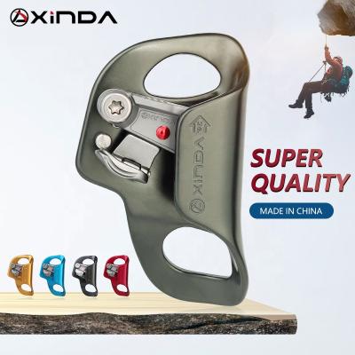 China Foldable Safety Catch XINDA CE UIAA Certified Aluminum Climbing Chest 7075 Ascendant With Foldable Safety Catch for sale