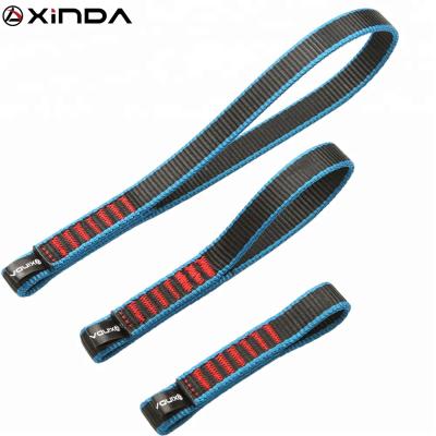 China Durable Nylon XINDA 22kN Sling Climbing Sling Runner For Outdoor Mountaineering Hiking for sale