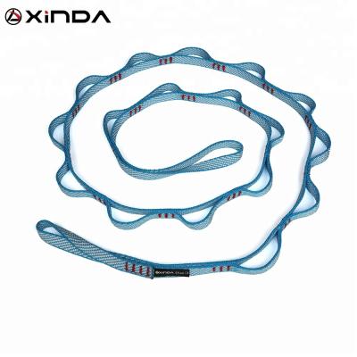 China XINDA Durable High Strength Polyester Garland Rope Sling For Mountaineering for sale