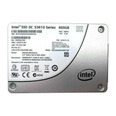 China Hard Disk Drive 400GB, 2.5in SATA 6Gb/s, 20nm, MLC SSD Intel SSD DC S3610 Series Hard Drive for sale