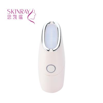 China 3 Colors Led Light Mini Face Massager Lift Microcurrent Massage Face Lift Machine 95x38x60MM for sale