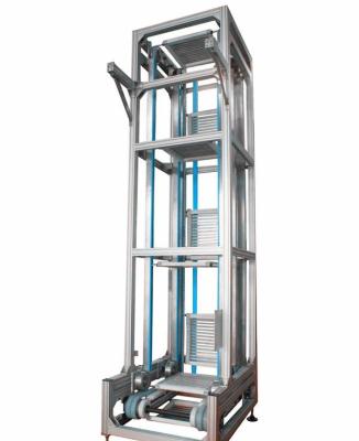 China Fire Resistant High Stability Auto Reciprocating Vertical Elevating Conveyor For Elevator Systems for sale