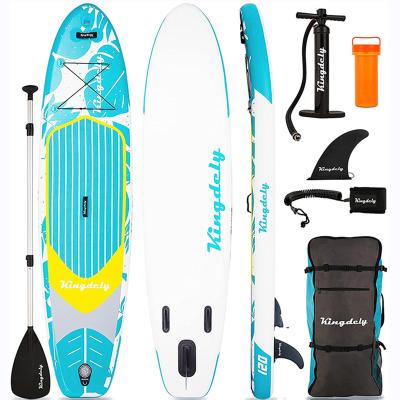 China Good quality unisex customized adult water sports surfing inflatable wakeboard stand up paddle board for sale