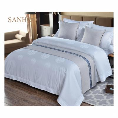 China Anti-pilling SANHOO 100 Cotton Hotel Egyptian Cotton Bed Sheet Super Soft Cotton Flat Sheet Bed for sale