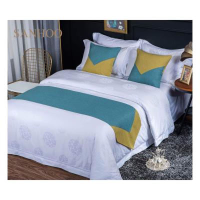 China SANHOO 400TC Dusit Super Soft Hotel Sheet Decor Cotton Double Bed Sheet Anti-pilling Super Soft Double Bed Sheet for sale