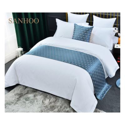 China Luxury Customized SANHOO Bed Runner King Size Bed Scarves Decoration Bedspread Hotel Nondisposable for sale