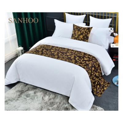 China SANHOO Bed Pad King Size Bed Runner Luxury Throw Cushion Hotel Nondisposable Bed Slings And Throws for sale