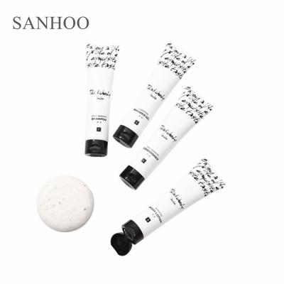 China SANHOO 15 gram Factory Cheap Price Amenity Kit Hotel Toiletries Supplier Hotel Five Star Soap for sale