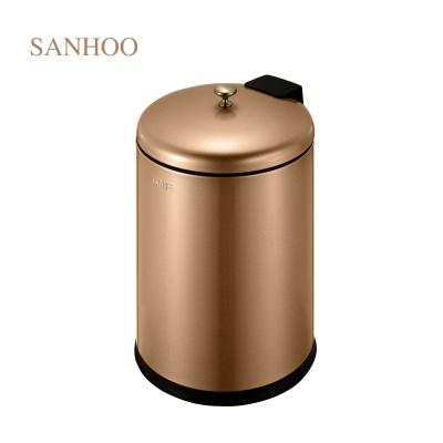 China SANHOO Hotel Garbage Bin Viable High Quality Dust Bin For Kitchen Smart Recycling Bin for sale