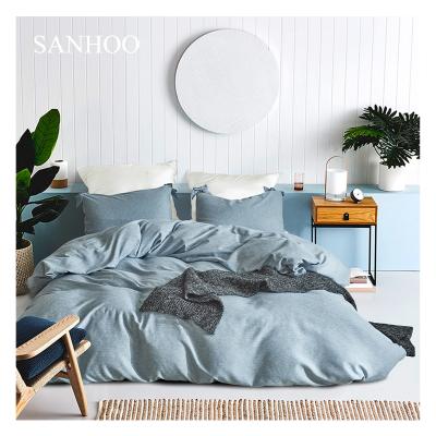 China SANHOO Hotel Hot Sale Printed Light Weight Bedding Set Home Fitted Sheet for sale