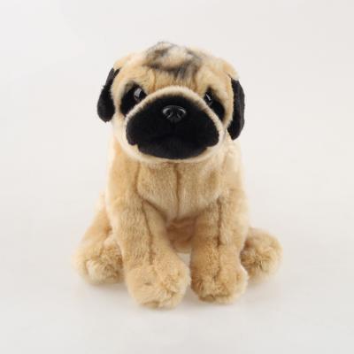 China Eco-friendly high quality custom made dog realistic plush toy for baby for sale