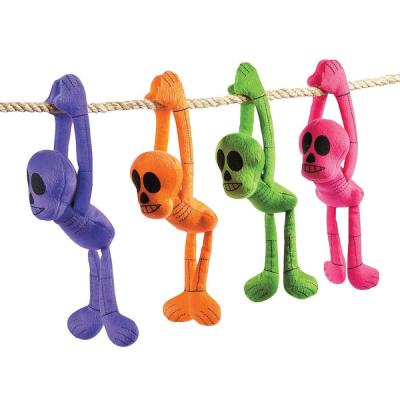 China Beautiful Custom Plush Halloween Plush Long Armed Skeletons Toys for sale