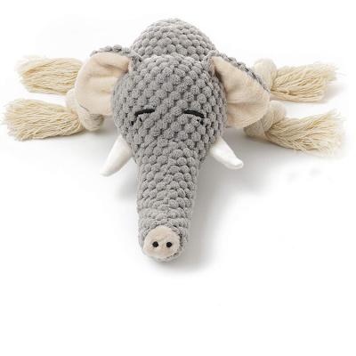 China Pineapple Rope Elephant And Fox Dog Eco Friendly Interactive Eco Toys for sale