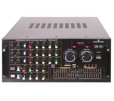 China 2021 NEW 2 Channel Pro Power Amplifier / DJ Home Audio Amp For MIC ND-75 472*378*252mm for sale