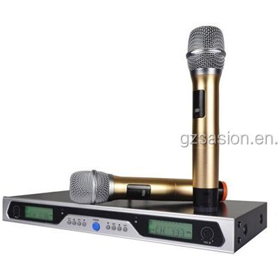 China New PLL Double Headset Conference Microphone System Microphone Portable Wireless Microphones For Teachers for sale