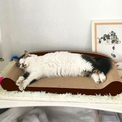 China Viable Cat House Pet Supplies Multifunctional Cat Toy Safe Comfortable Durable Cat Scratcher Tear Resistant for sale