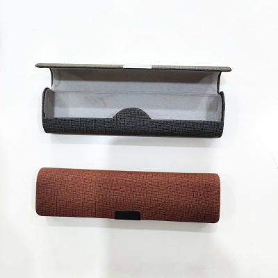 China Good Quality New Design Eco - Friendly Glasses Case Custom Logo Leather Sunglasses Case for sale