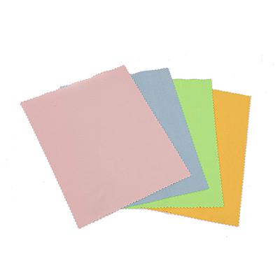 China Microfiber Microfiber Micro Fiber Glasses Eye Glass Cleaning Cloth Custmozed Size for sale