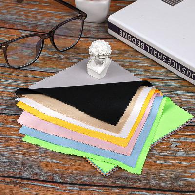 China Microfiber Watch Cleaning Cloth With Custom Logo Printed Glass Cleaning Eye Glass Cleaning Cloth For Glass Custmozed Size for sale