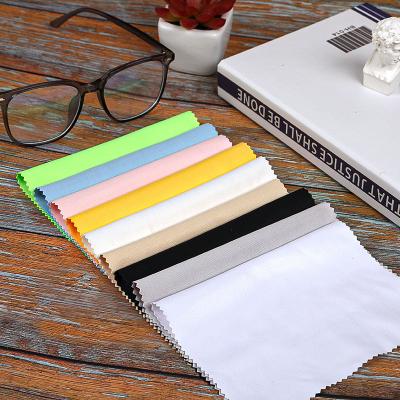 China Bulk Custom Microfiber Microfiber Screen Eyeglass Optical Cleaning Cloth For Glasses Customized Glasses Cleaning Custmozed Size for sale