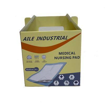 China Highly Absorbent Underpad Adult Nursing Mattress Mattress Incontinence Care Printed Medical Nursing Inconvenient Person for sale