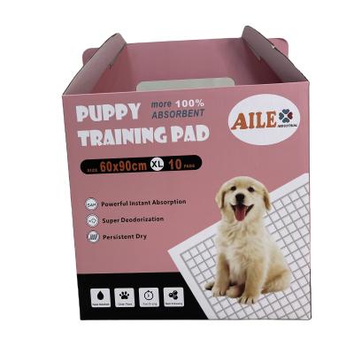 China Stocked Prevent Leakage Incontinence Puppy Pad Pet Training Pee Potty Training Underpad Housetraining Pet Keeps Puppy/Dog Clean for sale