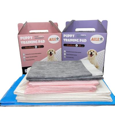 China Promotion Discount Pet Stocked Sheets Pads Floor Pet Training Pee Pads Free Sample Super Absorbent Polymer Training Pad for sale