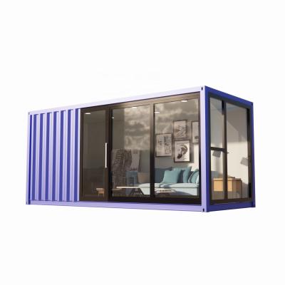 China Modern china supplier 20 luxury manufactured homes 20ft 40ft prefab shipping container house for sale