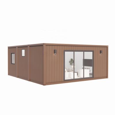 China Luxury Container Houses 20 Feet Modern Chinese Prefab Shipping Container House With 2 Bedrooms for sale