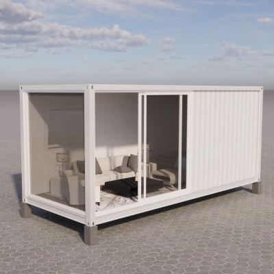 China 20ft Luxury Design Office Prefab Modern Shipping Container Home Office Use for sale