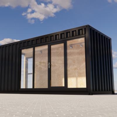 China Modern Tiny Prefab Gymnasium Kit Homes Feature Housing Prefab Shipping Container House for sale