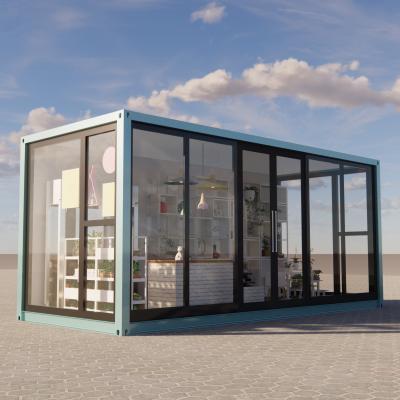 China Modern Mobile Steel Cheap Container House Building Modular Container Store for sale