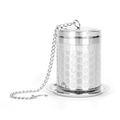 China Sustainable Custom Design Steeper Tea For Loose Stainless Steel Tea Infuser for sale