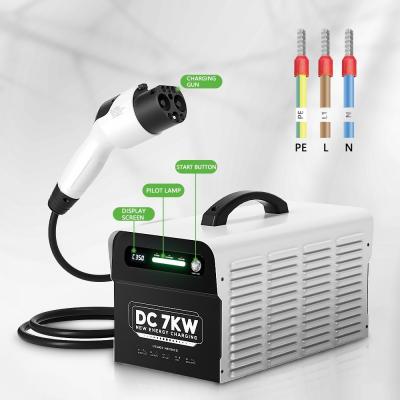 China E-Mingze 7KW GBT TESLA DC Chargeing Station EV DC Charger For BYD for sale