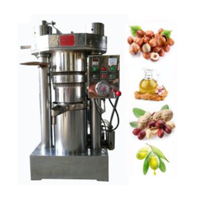 China Cold Hot Pressing Machine Small Manual Hydraulic Press Vegetable Oil Extraction Machines with Automatic Grade Automatic for sale