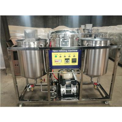 China 160 KG Automatic Grade Crude Palm Oil Refining Machine Edible Oil Refinery Small Oil Refining Machine for Oil Production for sale