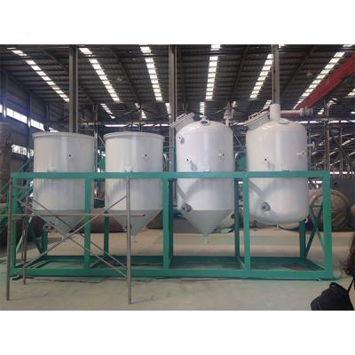 China Food Shop Small Scale Palm Kernel Oil Refining Machinery Edible Oil Refinery Equipment Malaysia for sale