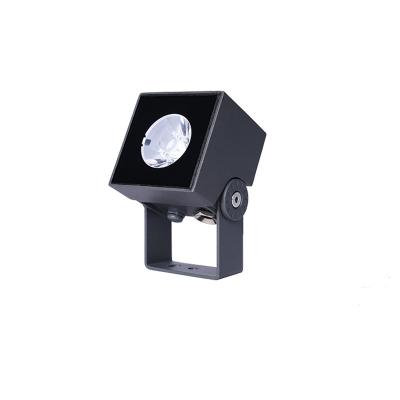 China LANDSCAPE 65x65mm RGB Lights Narrow Beam 8 Degree Led Spotlight RGB Outdoor Waterproof IP65 DC24V for sale