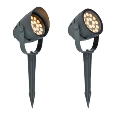 China LANDSCAPE high power12W 18W led garden spike light for outdoor garden for sale