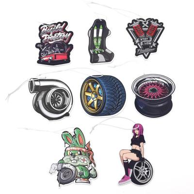 China Customized New 2023 Air Freshener Eco-Friendly Idea Car Promotional Gifts Smells All Luxury Air Freshener Custom Air Freshener Smell Logo For Car Smell for sale