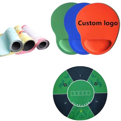 China Non-slip Wholesale Product Free Sample White Custom Logo Mouse Pad Sublimation Custom Design Mouse Pad Gaming Mousepads for sale