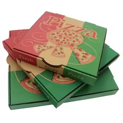 China Maßgeschneiderte Pizza-Boxen Großhandel. Öko-freundliche biologisch abbaubare Fastfood-Verpackungen. Einweg-Pizza-Flaschen. zu verkaufen